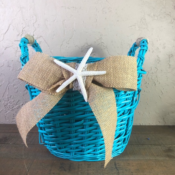 None Other - Beach wedding basket beach house decor None Other - Beach wedding basket beach house decor